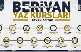 İpekyolu Belediyesinin yaz kursları başlıyor
