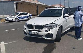 İpsala’da iki otomobilin çarpıştığı kazada...