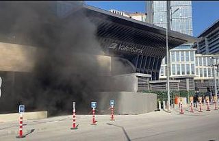 İstanbul Finans Merkezi’nde yangın