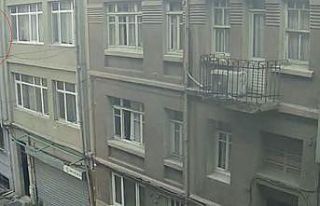 İstanbul’da “örümcek adam” gibi hırsız...