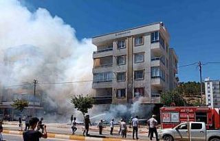 İşyerinde çıkan yangın korkuttu