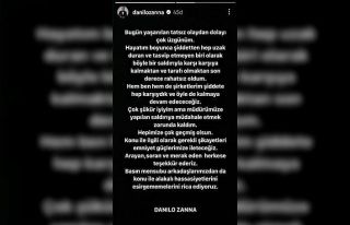 İtalyan şef Danilo Zanna: "Şükür iyiyim...