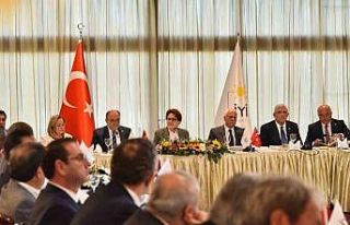 İYİ Parti Genel Başkanı Akşener, Ankara’da...