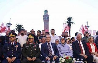 İzmir’de "15 Temmuz Demokrasi ve Milli Birlik...