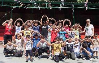 İzmit’te çocuklar etkinliklerle eğleniyor