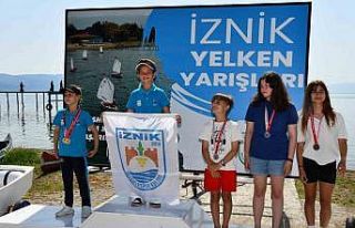 İznik Gölü’nde madalyalar sahiplerini buldu