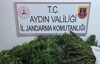 Jandarma ekipleri 3 kilo 360 gram uyuşturucu madde...