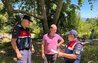 Jandarma orman yangınları, yorgun mermi ve suda...