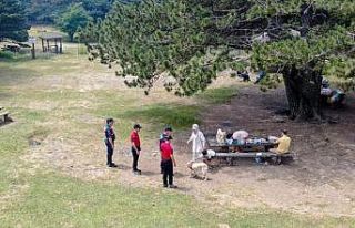 Jandarma yangınlara karşı Uludağ’da tedbirleri...