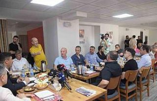 Kahramankazan Belediyesi basın mensuplarıyla buluşma...