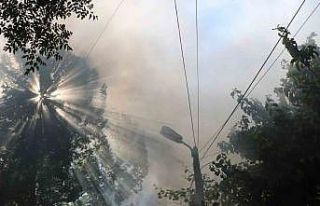 Kahramanmaraş’ta korkutan yangın