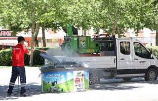 Karatay’da ilaçlama çalışmaları 7/24 sürüyor