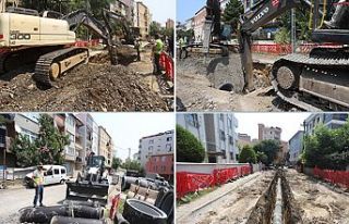 KARTAL’DA KANAL ÇALIŞMALARI İLE SU BASKINLARI...