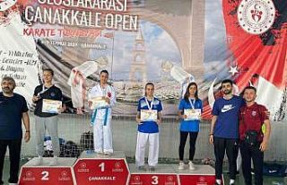 Kartepe’nin sporcuları Çanakkale’den derecelerle...