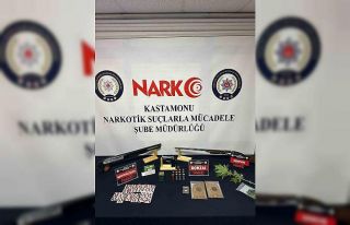 Kastamonu’da uyuşturucu operasyonu: 1 şahıs tutuklandı