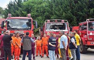 Kastamonu’dan Antalya’ya arazöz takviyesi