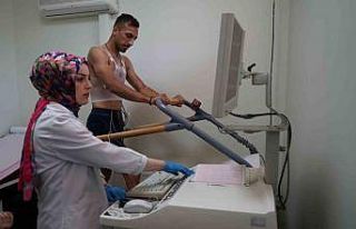 Kastamonuspor, Bolu kampı öncesinde sağlık kontrolünden...