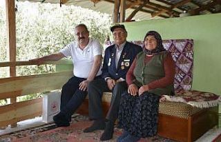 Kaymakam Sağlam, Kıbrıs gazilerini unutmadı