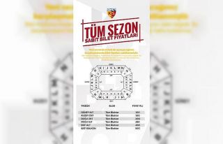 Kayserispor’da bilet fiyatları sabitlendi