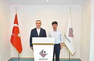 Kilis Valisi Soytürk, Rektör Karacoşkun’la bir...