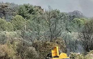 Kınık’ta yangının sebebi balya makinesi iddiası