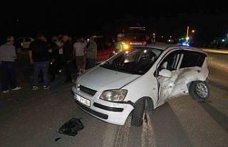 Kırıkkale’de iki otomobil çarpıştı: 4 yaralı