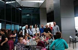 Kırsal mahalle çocuklarına şehir gezisi