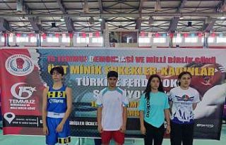 Kocasinan’ın Boks Sporcusu Ayla Fırat, Türkiye...