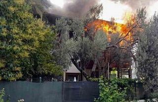 Köyceğiz’de ev yangını