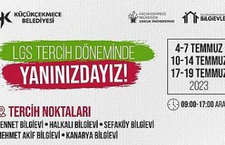 Küçükçekmece’de lise adaylarına danışmanlık...