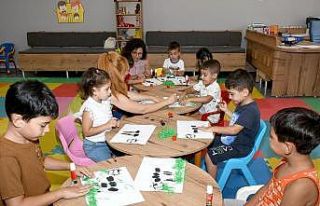 Kuşadalı Çocuklar Anne-Baba Çocuk Merkezi’nde...