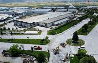 Kütahya OSB’den sıcak asfalt çalışmaları