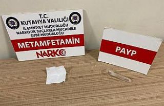 Kütahya’da şüpheli şahsın üzerinde uyuşturucu...