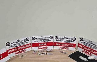 Kütahya’da uyuşturucu operasyonu