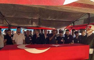 Kuzey Irak’ta şehit düşen Mehmet Can memleketi...