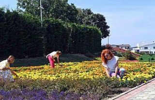 Macera Bursa, rengarenk çiçeklerle donatıldı