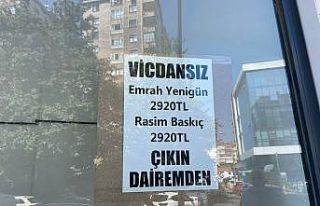 Maltepe’de kira zammında anlaşamayan ev sahibi...