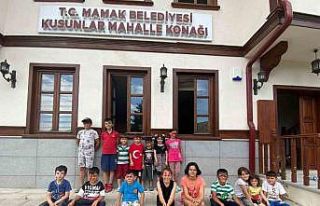 Mamak’ta Mahalle Konaklarında yaz etkinlikleri...