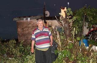 Manisa’da şiddetli yağış hayatı olumsuz etkiledi