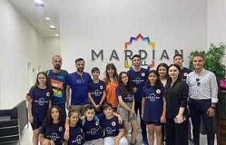 Mardian Mall AVM Türkiye şampiyonası öncesi sporcuları...