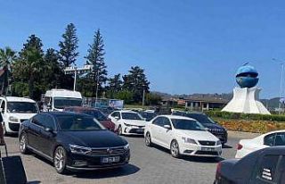 Marmaris’e gelen tatilcilerin dönüş yolculuğu...