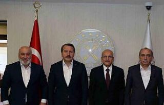 Memur-Sen’den Bakan Şimşek’e ziyaret