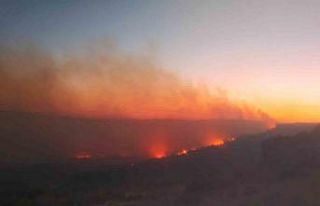 Mersin’de orman yangını devam ediyor, iki köyün...