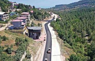 Mersin’de yayla yolları yenilendi