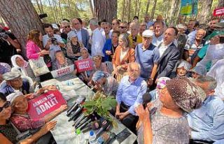 Milas Akbelen’e gelen Kılıçdaroğlu, iki tarafa...