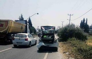 Milas-Bodrum yolunda kaza: 2 yaralı