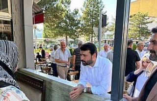 Milletvekili Şahin, vatandaşlarla bağını koparmıyor