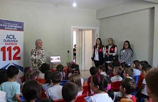Miniklere 112 anlatıldı