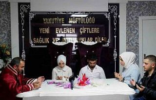 Müftülükte çifte nikah mutluluğu