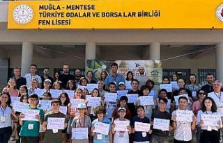 Muğla’da doğa eğitimleri projesi sona erdi